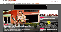 Desktop Screenshot of club-stephenking.fr
